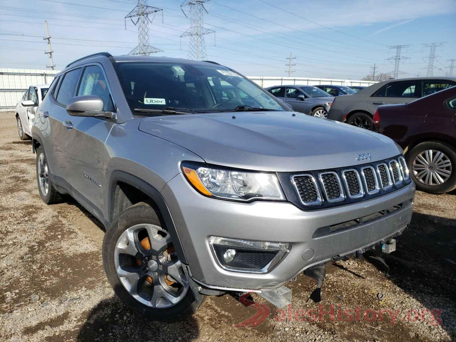 3C4NJCCB8KT664487 2019 JEEP COMPASS