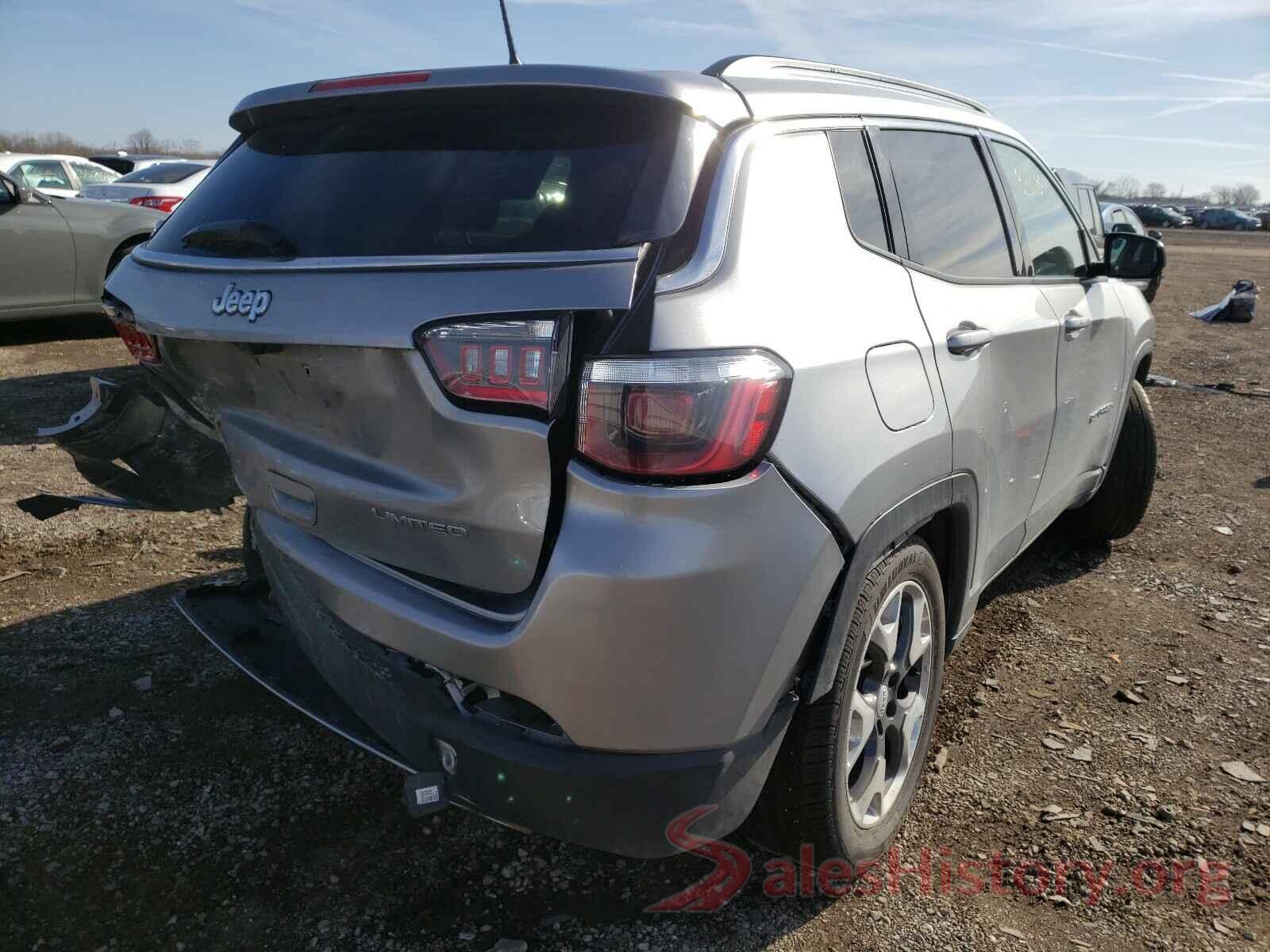 3C4NJCCB8KT664487 2019 JEEP COMPASS