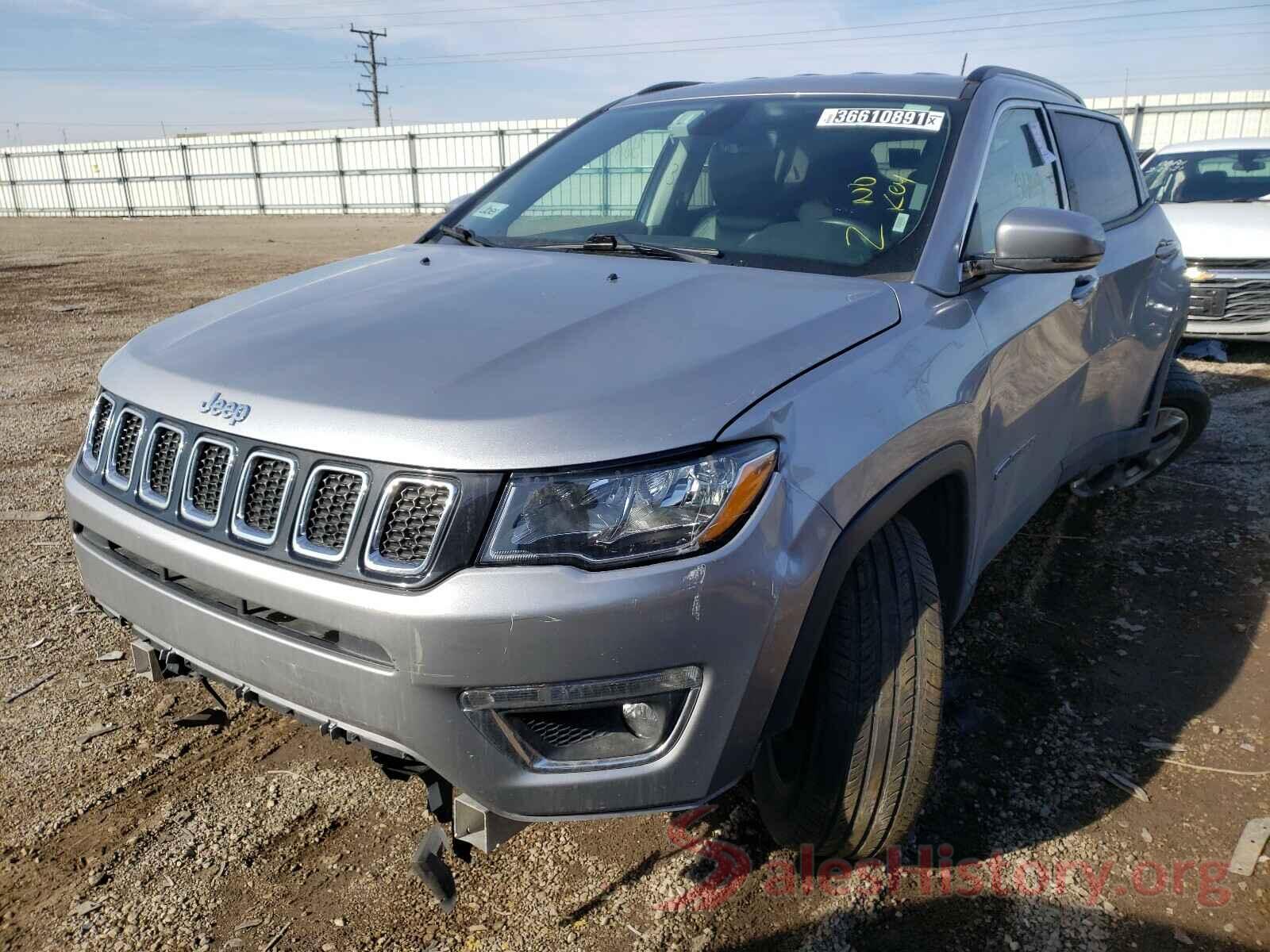 3C4NJCCB8KT664487 2019 JEEP COMPASS