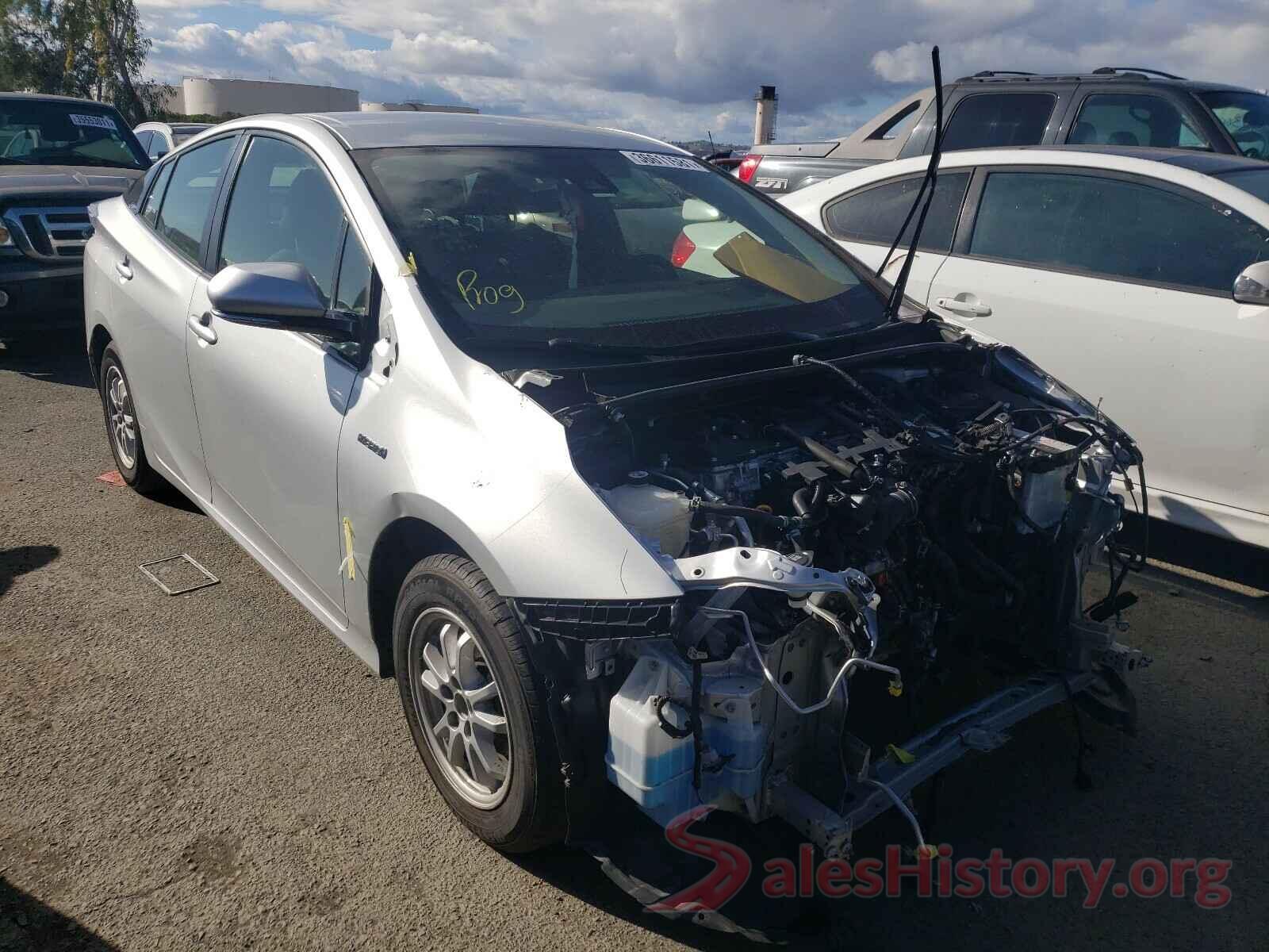 JTDKBRFU0J3602270 2018 TOYOTA PRIUS