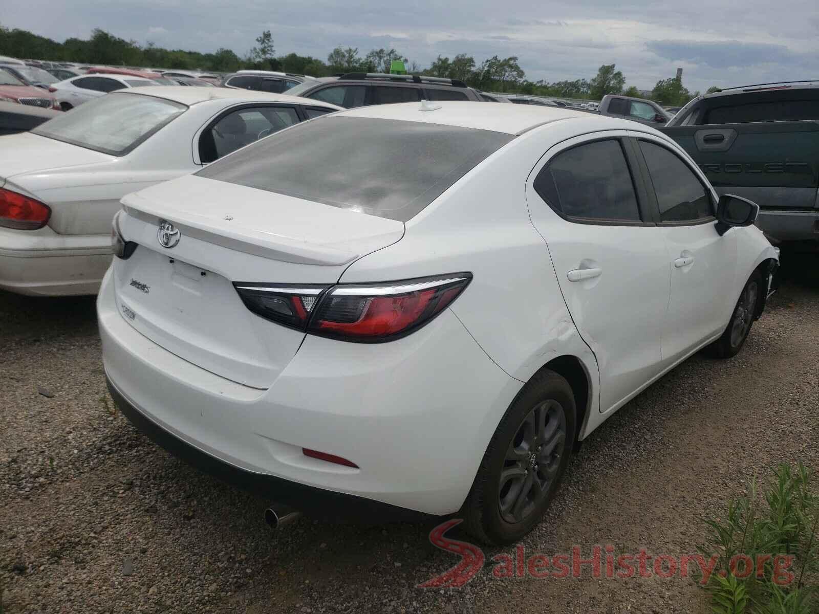 3MYDLBYV3KY515444 2019 TOYOTA YARIS