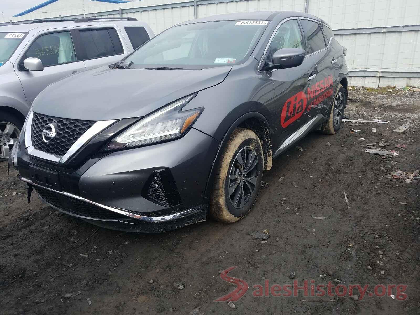 5N1AZ2MS6KN127502 2019 NISSAN MURANO