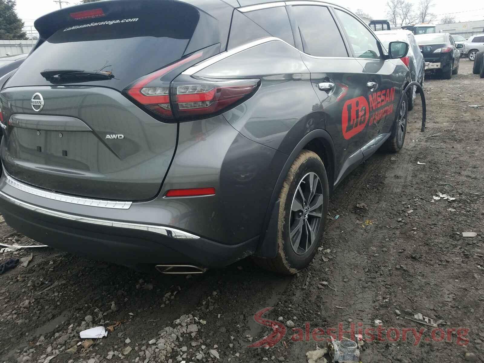 5N1AZ2MS6KN127502 2019 NISSAN MURANO