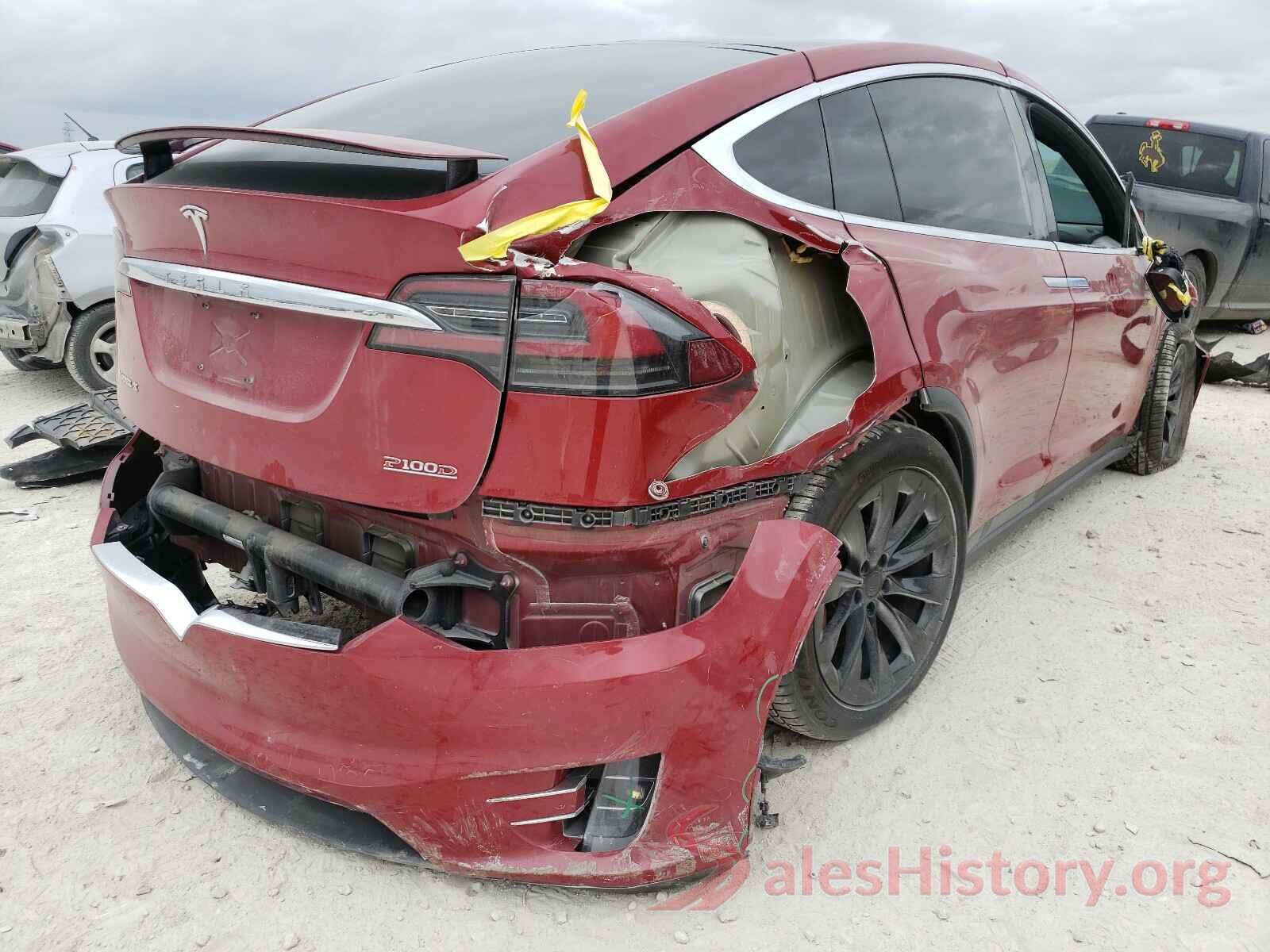 5YJXCBE40JF105220 2018 TESLA MODEL X