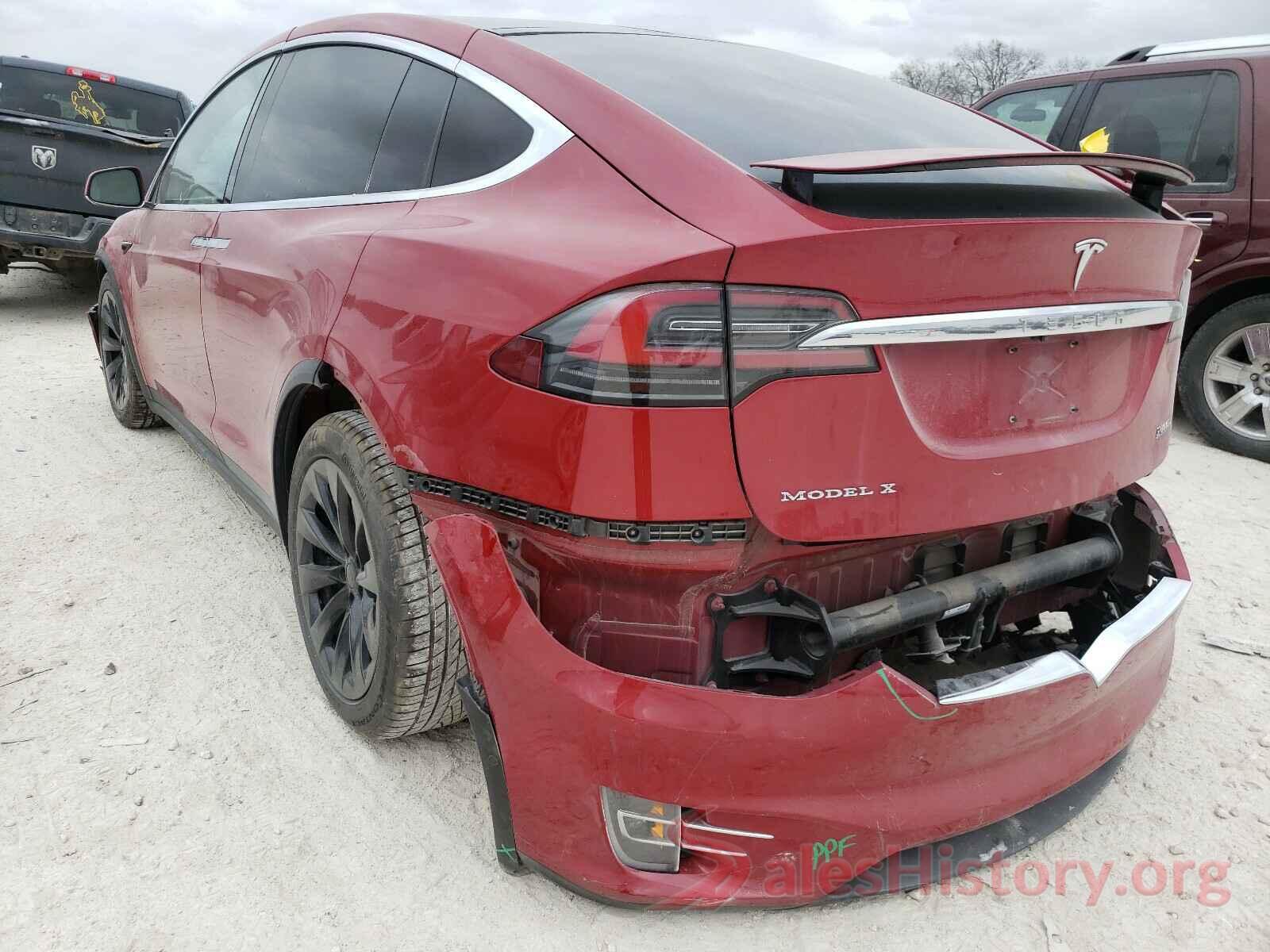 5YJXCBE40JF105220 2018 TESLA MODEL X