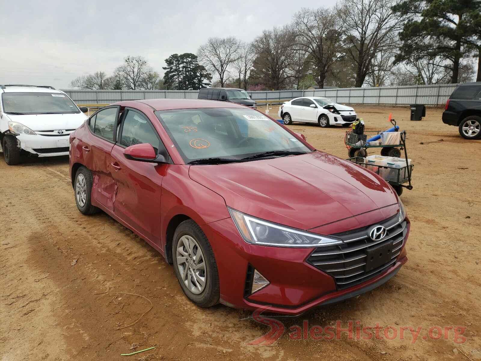 KMHD74LF4KU816401 2019 HYUNDAI ELANTRA