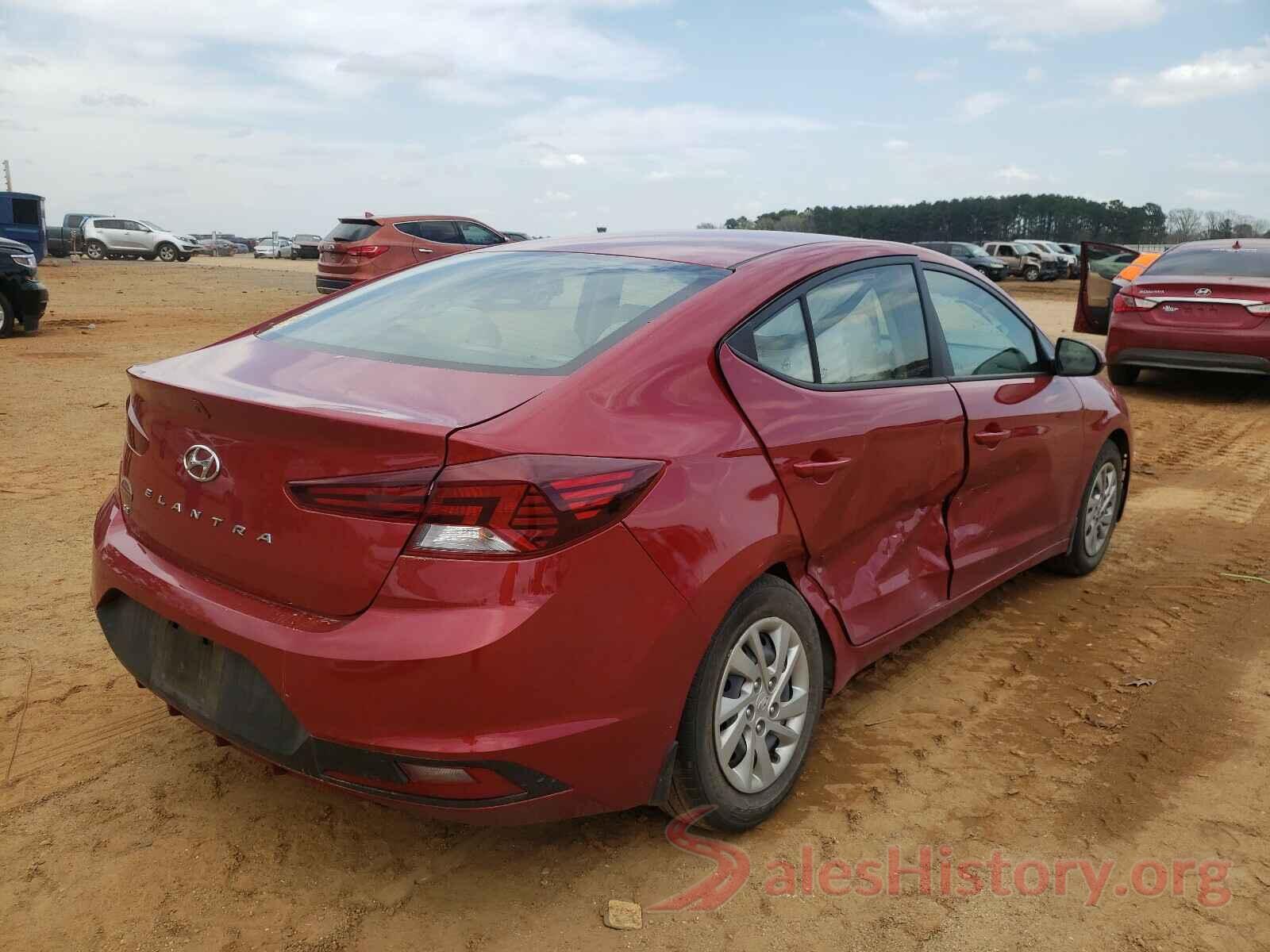 KMHD74LF4KU816401 2019 HYUNDAI ELANTRA