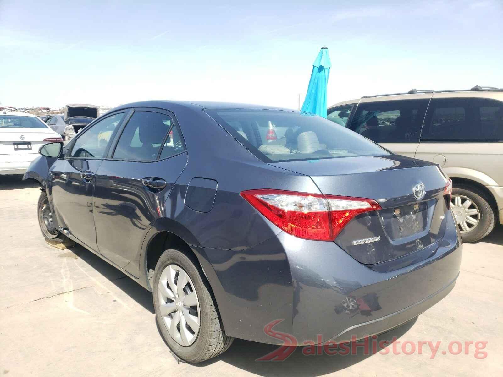 5YFBURHE3GP384373 2016 TOYOTA COROLLA