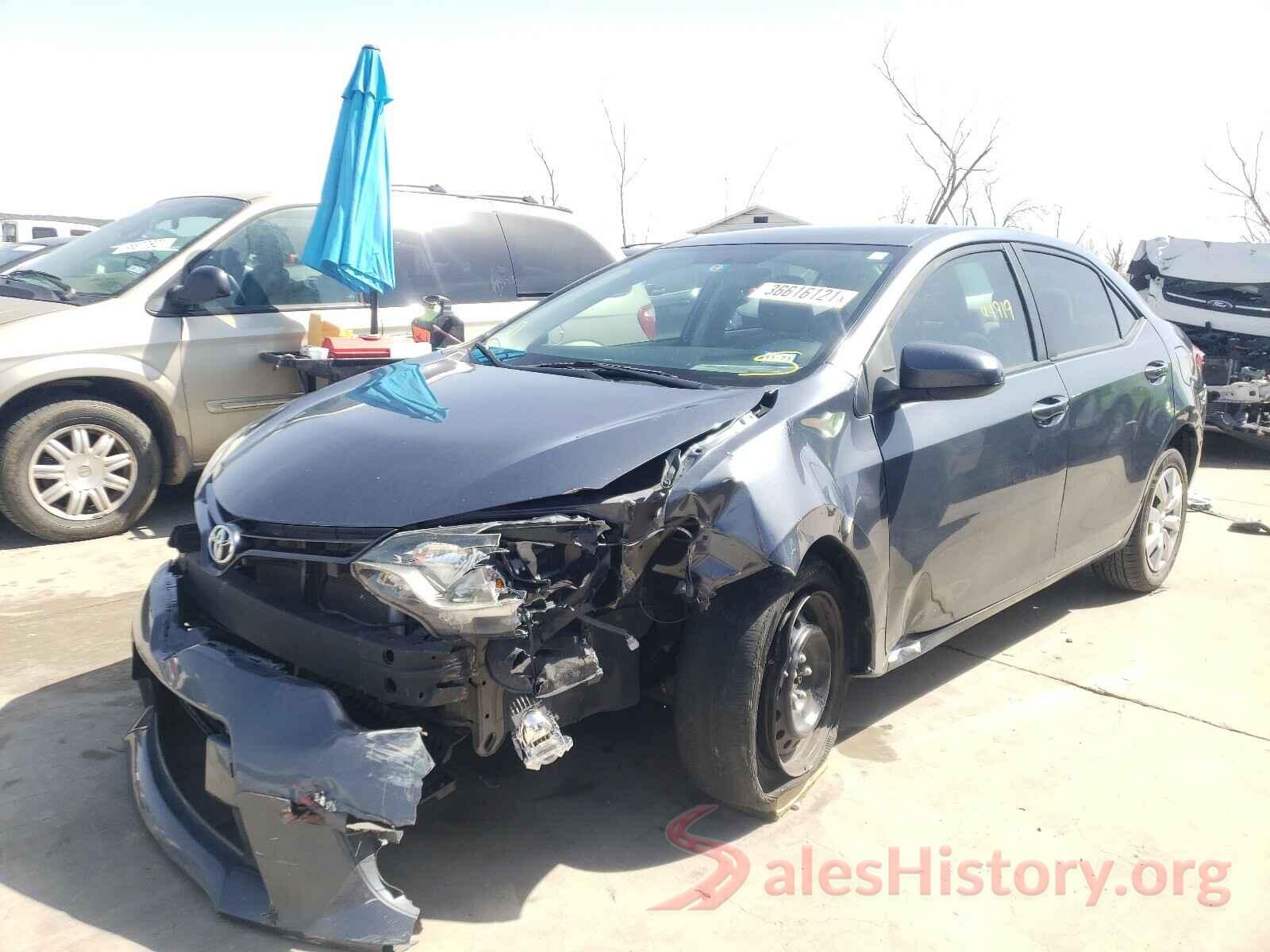 5YFBURHE3GP384373 2016 TOYOTA COROLLA