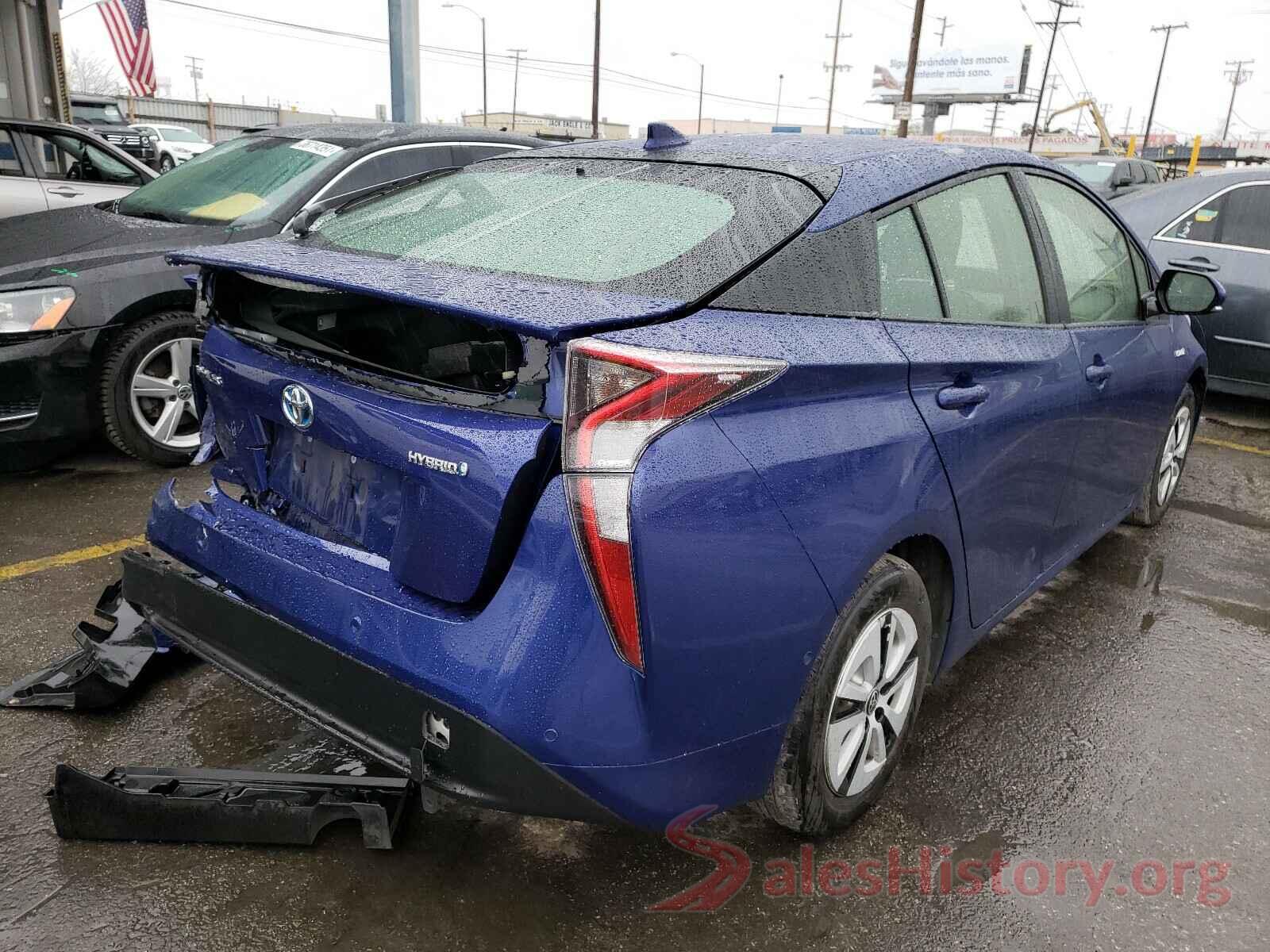 JTDKARFU8J3063643 2018 TOYOTA PRIUS