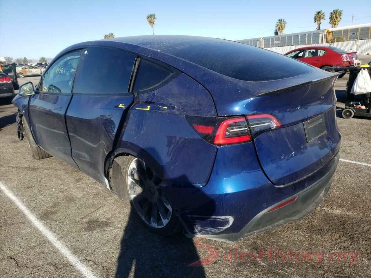 5YJYGDEE5MF092465 2021 TESLA MODEL Y