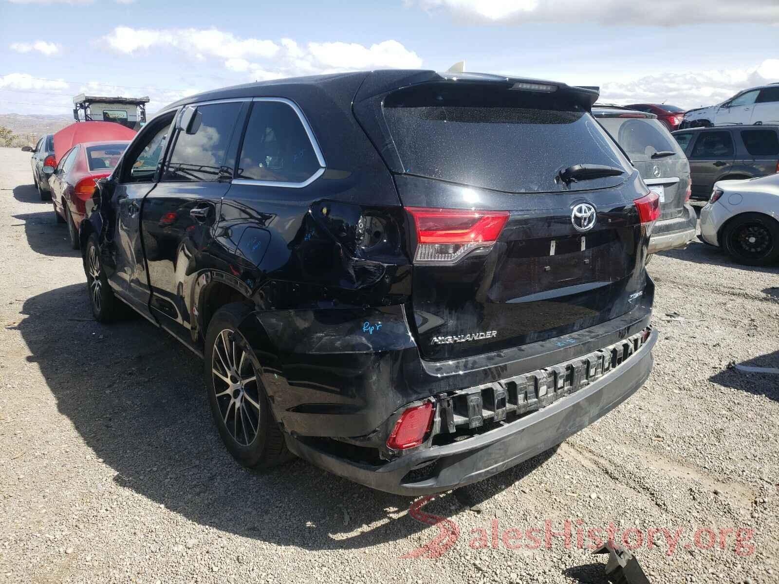 5TDJZRFHXHS474395 2017 TOYOTA HIGHLANDER