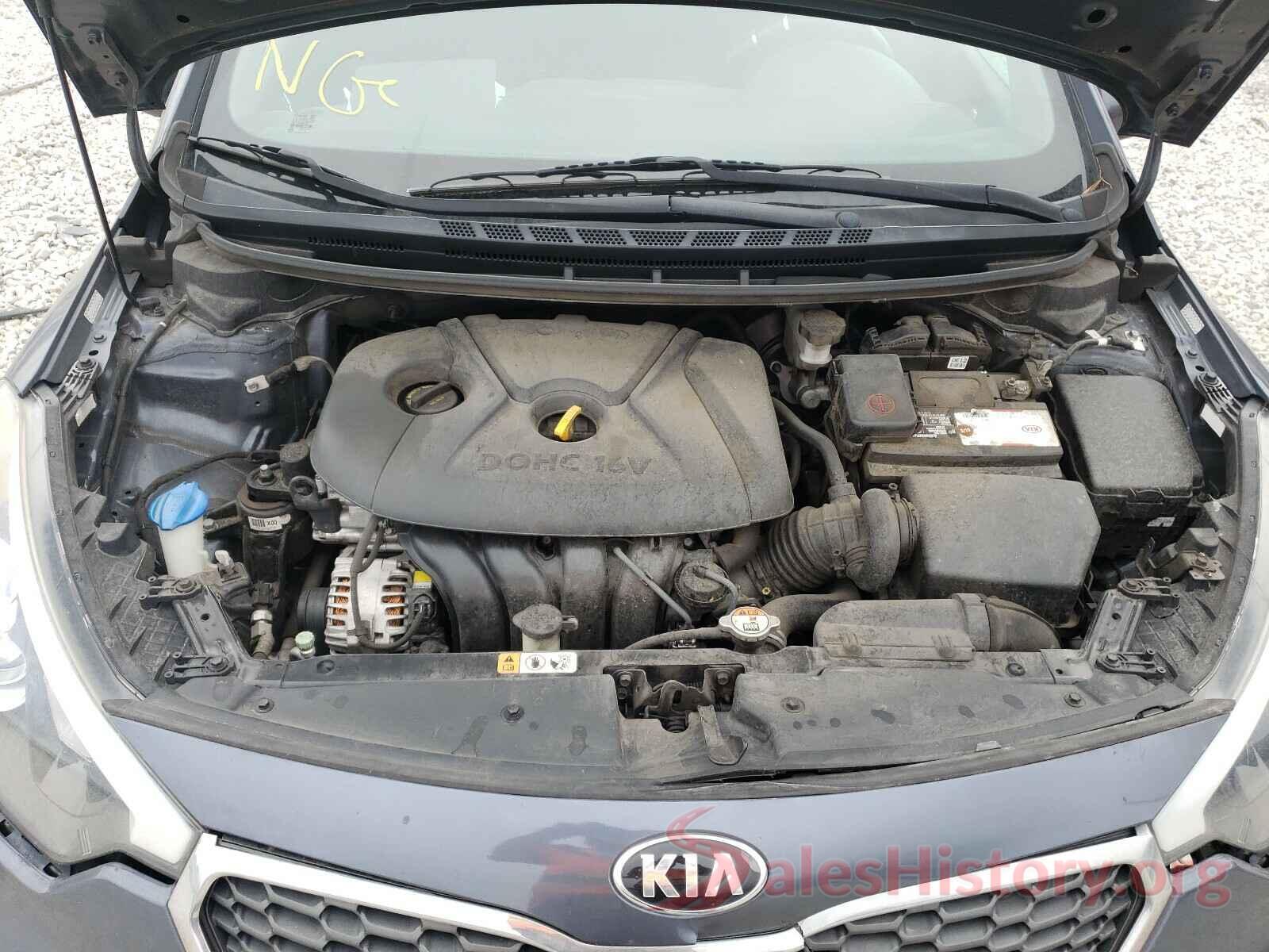 KNAFK4A68G5572507 2016 KIA FORTE