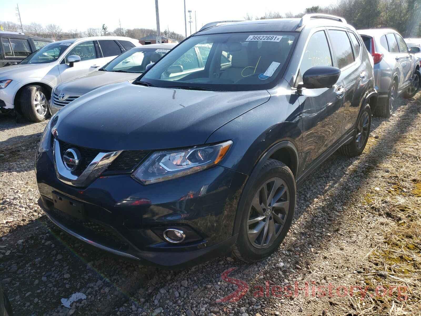 5N1AT2MV4GC891573 2016 NISSAN ROGUE