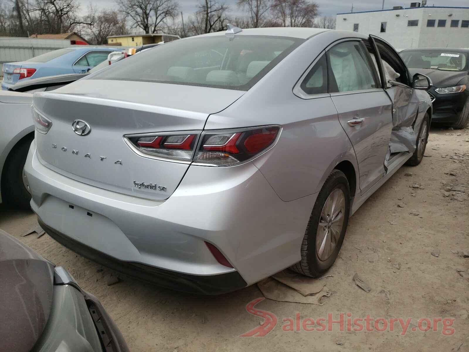 KMHE24L32KA091696 2019 HYUNDAI SONATA