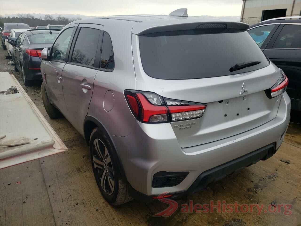 JA4ARUAUXMU011017 2021 MITSUBISHI OUTLANDER