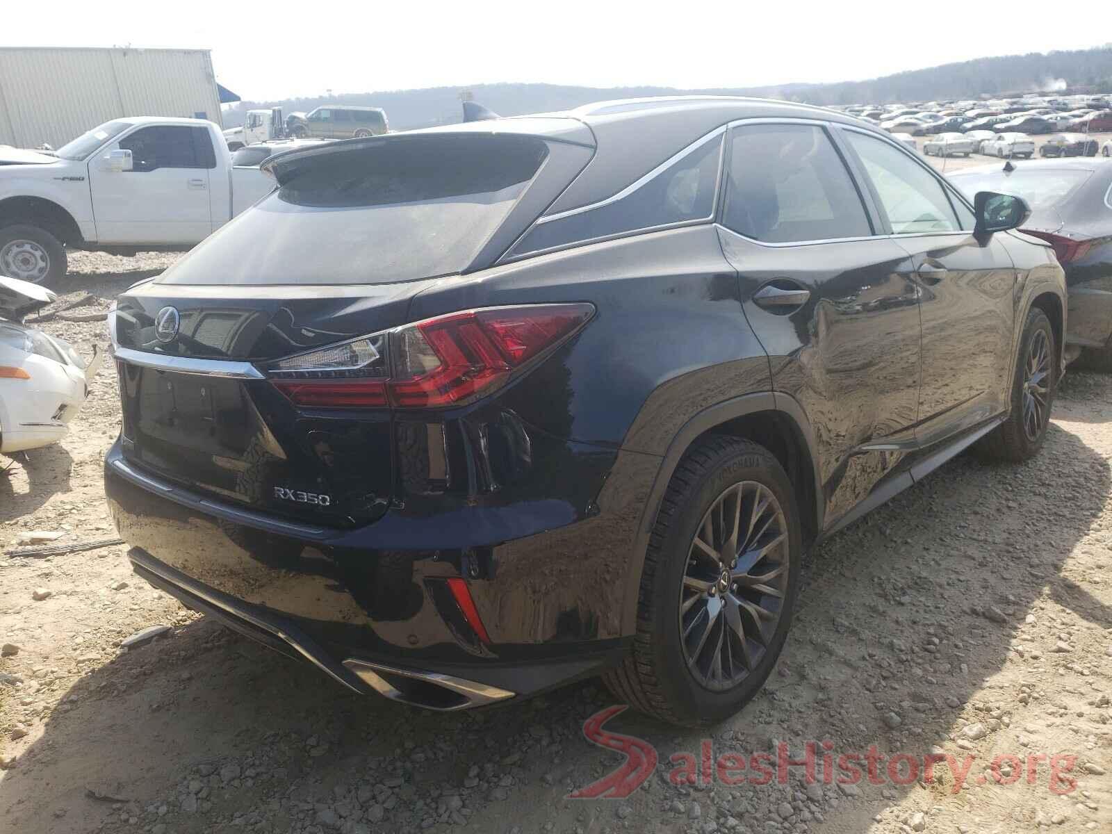 2T2ZZMCA4HC081073 2017 LEXUS RX350