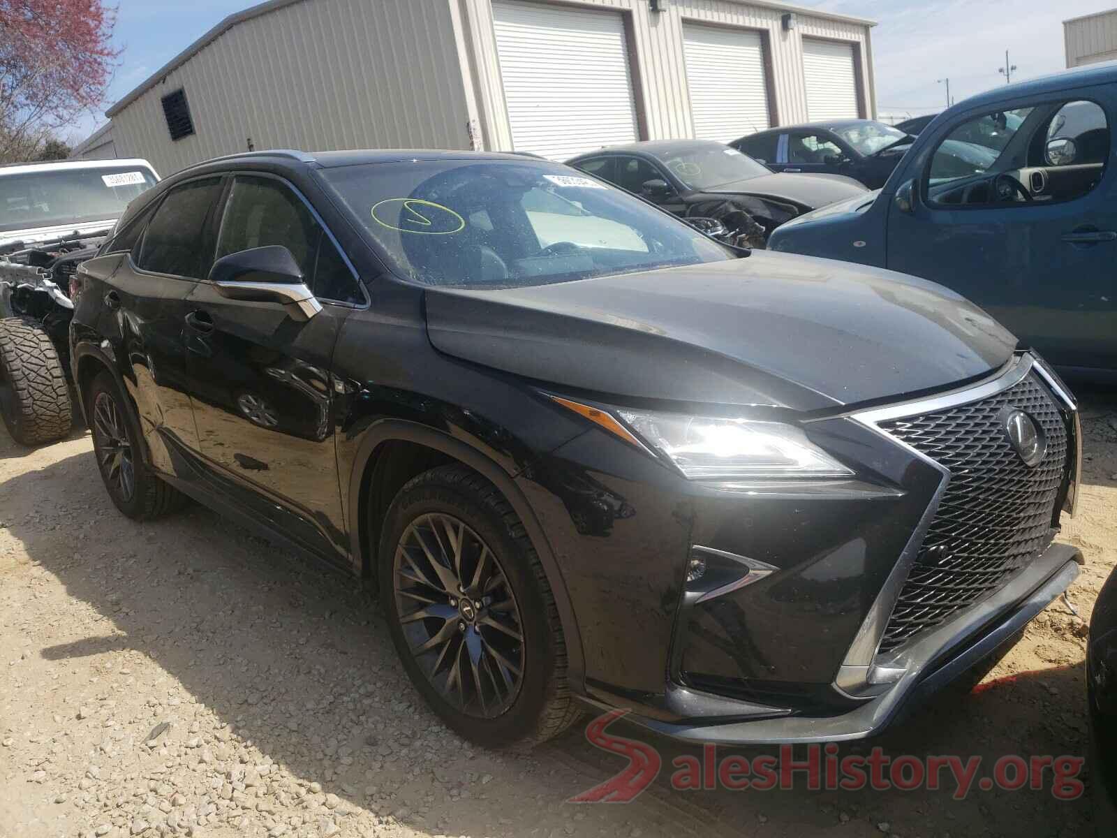 2T2ZZMCA4HC081073 2017 LEXUS RX350