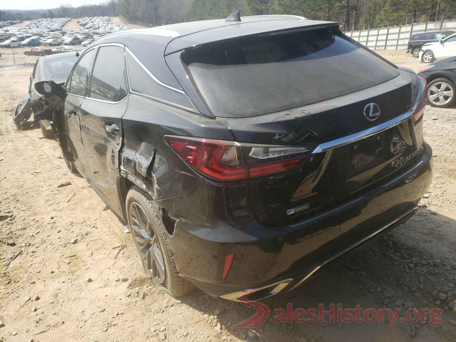 2T2ZZMCA4HC081073 2017 LEXUS RX350