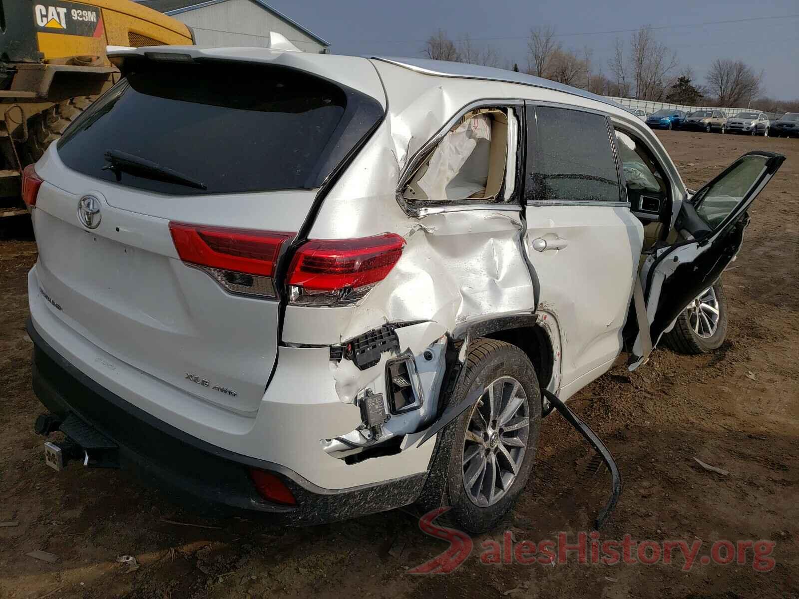 5TDJZRFH3HS444266 2017 TOYOTA HIGHLANDER