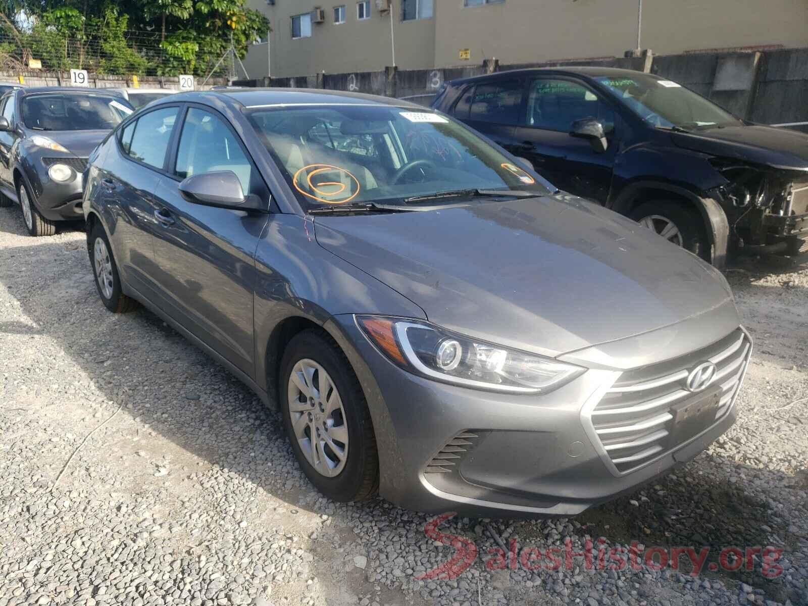 KMHD74LFXHU302528 2017 HYUNDAI ELANTRA