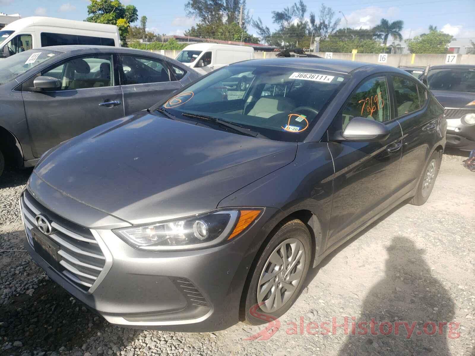 KMHD74LFXHU302528 2017 HYUNDAI ELANTRA