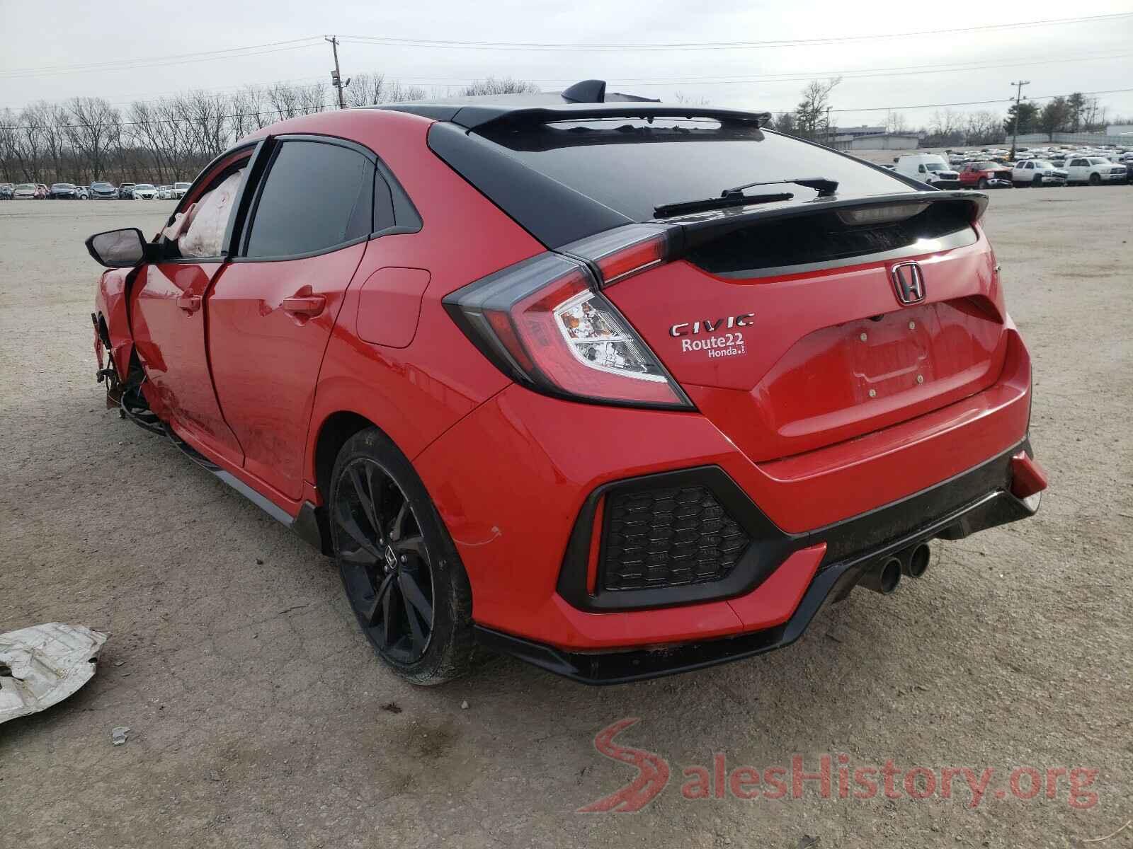 SHHFK7H44HU406198 2017 HONDA CIVIC