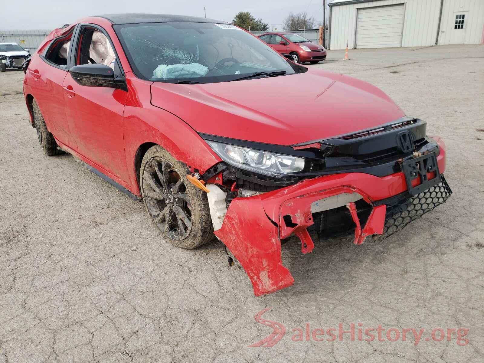 SHHFK7H44HU406198 2017 HONDA CIVIC