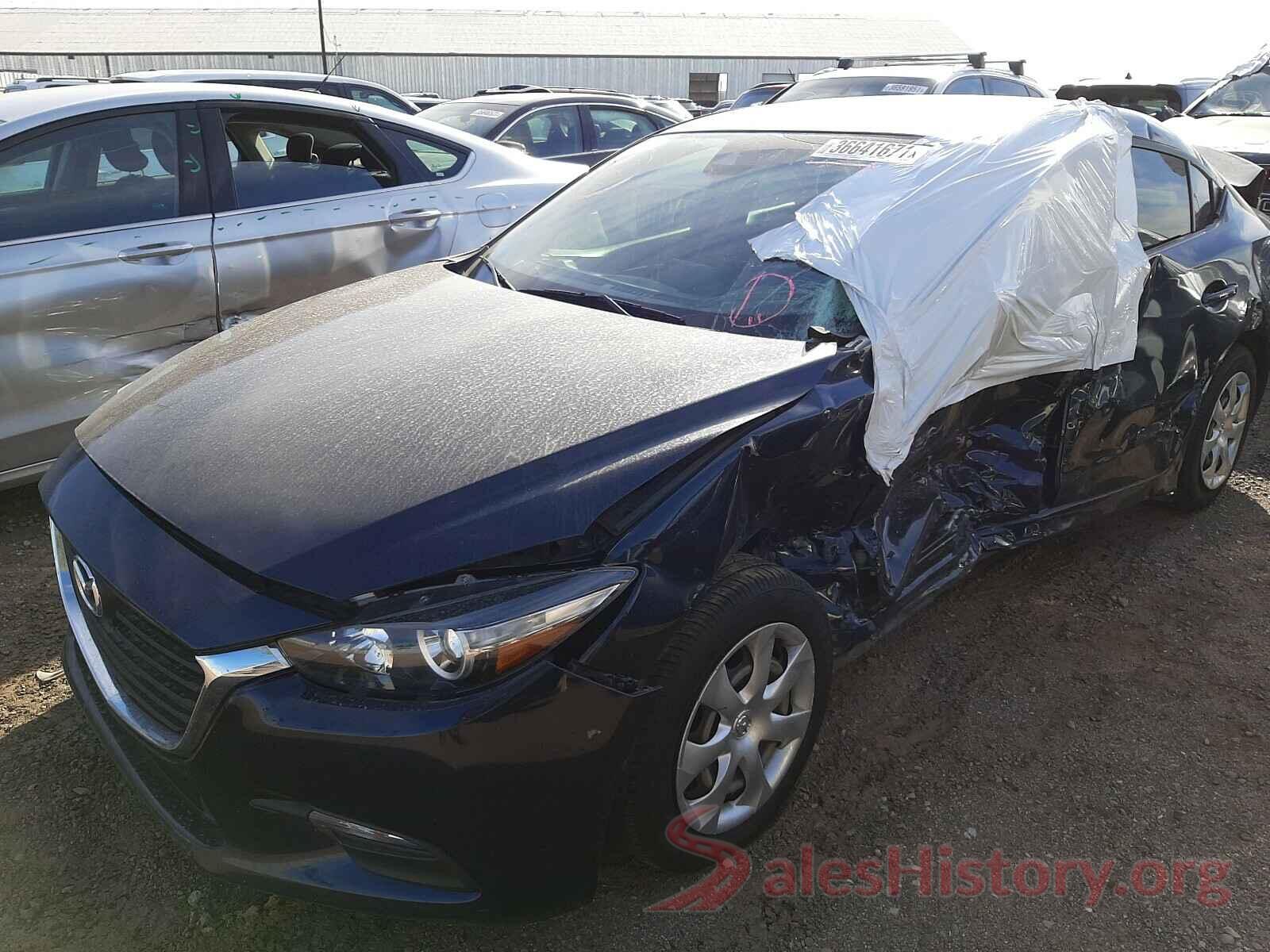 3MZBN1U77JM185134 2018 MAZDA 3