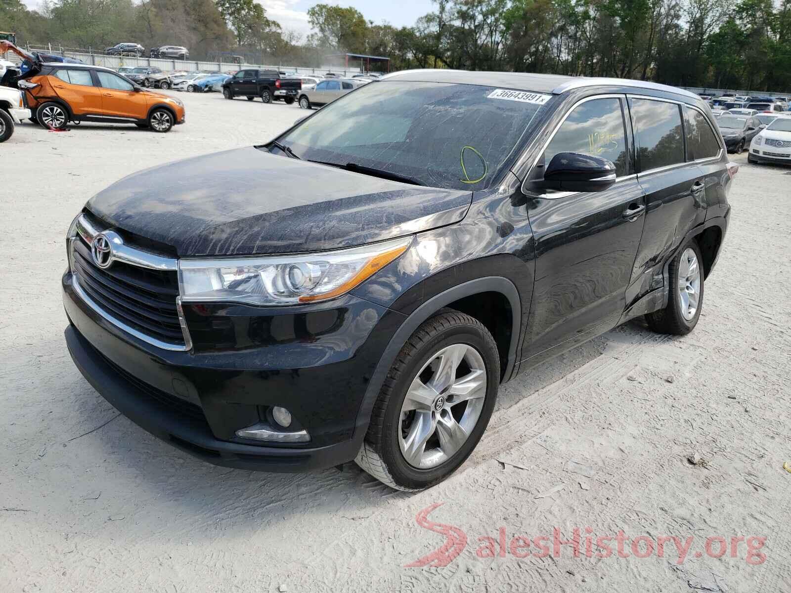 5TDYKRFH8GS169639 2016 TOYOTA HIGHLANDER