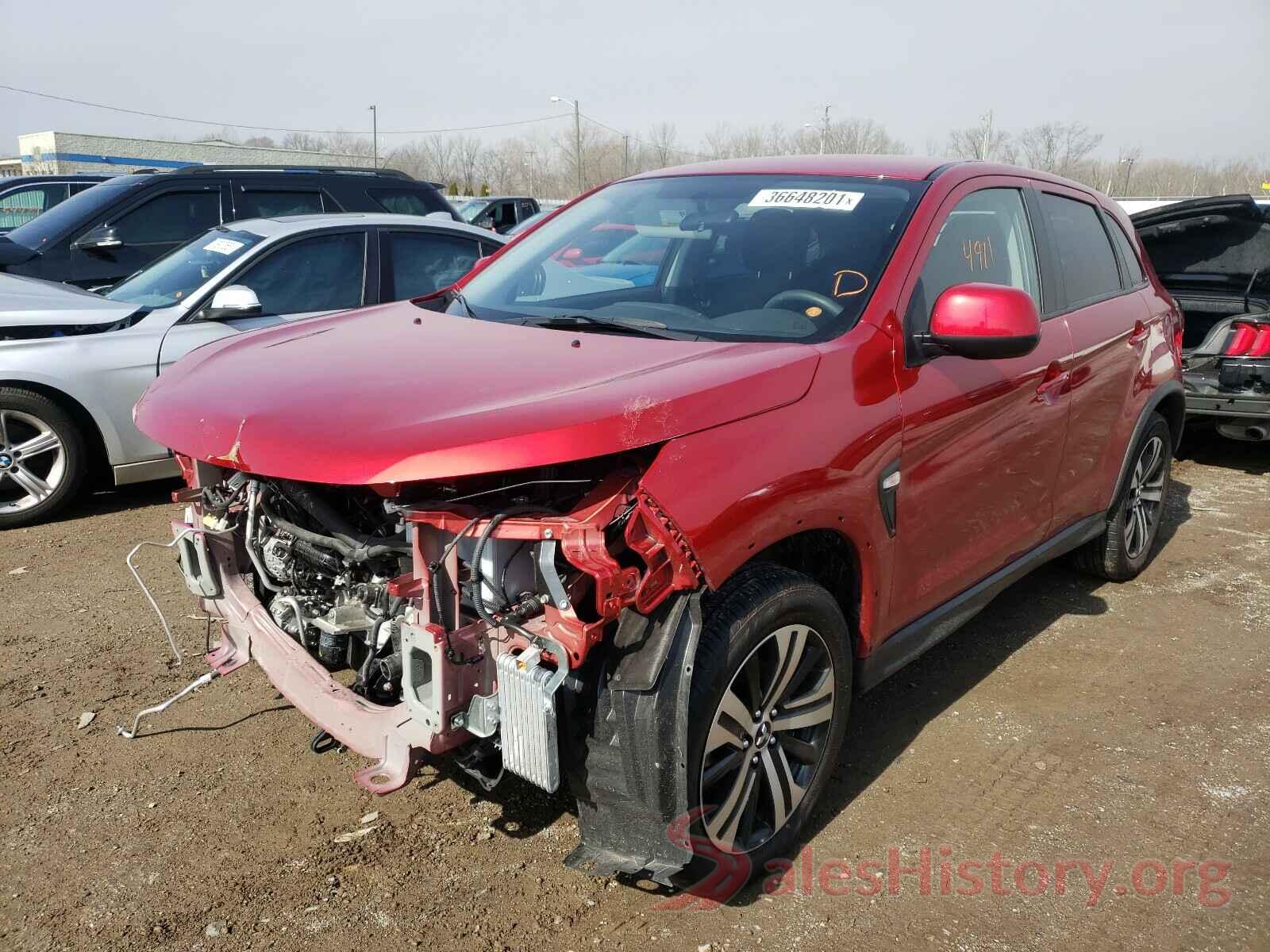 JA4AP3AUXLU012103 2020 MITSUBISHI OUTLANDER