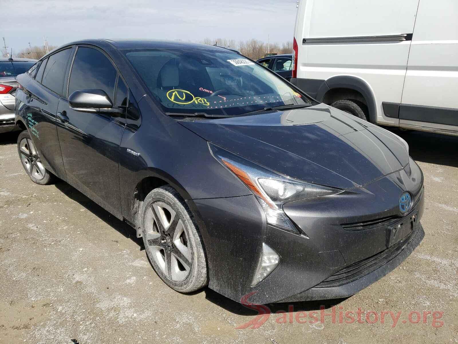 JTDKARFU5G3509885 2016 TOYOTA PRIUS