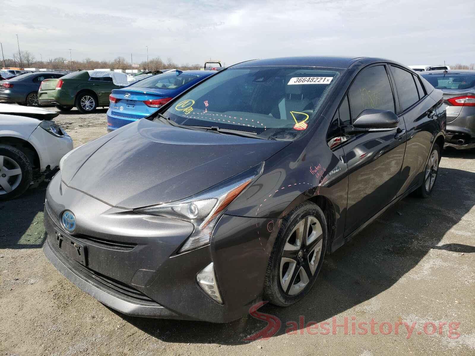 JTDKARFU5G3509885 2016 TOYOTA PRIUS