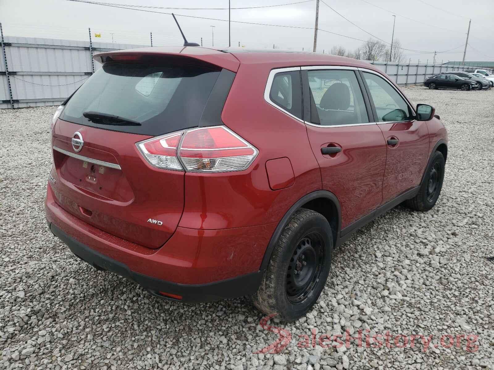 KNMAT2MVXGP679175 2016 NISSAN ROGUE