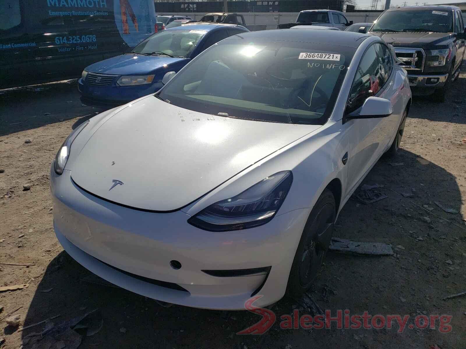 5YJ3E1EA4MF853630 2021 TESLA MODEL 3