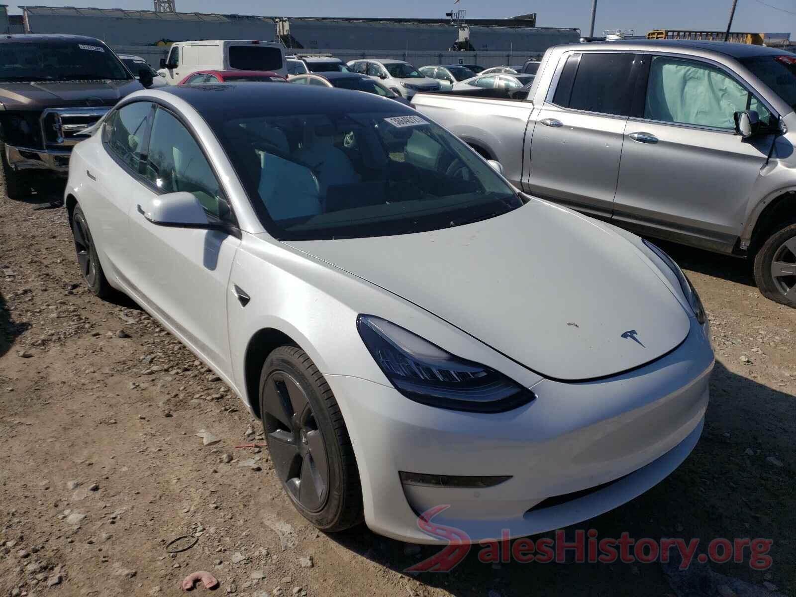 5YJ3E1EA4MF853630 2021 TESLA MODEL 3