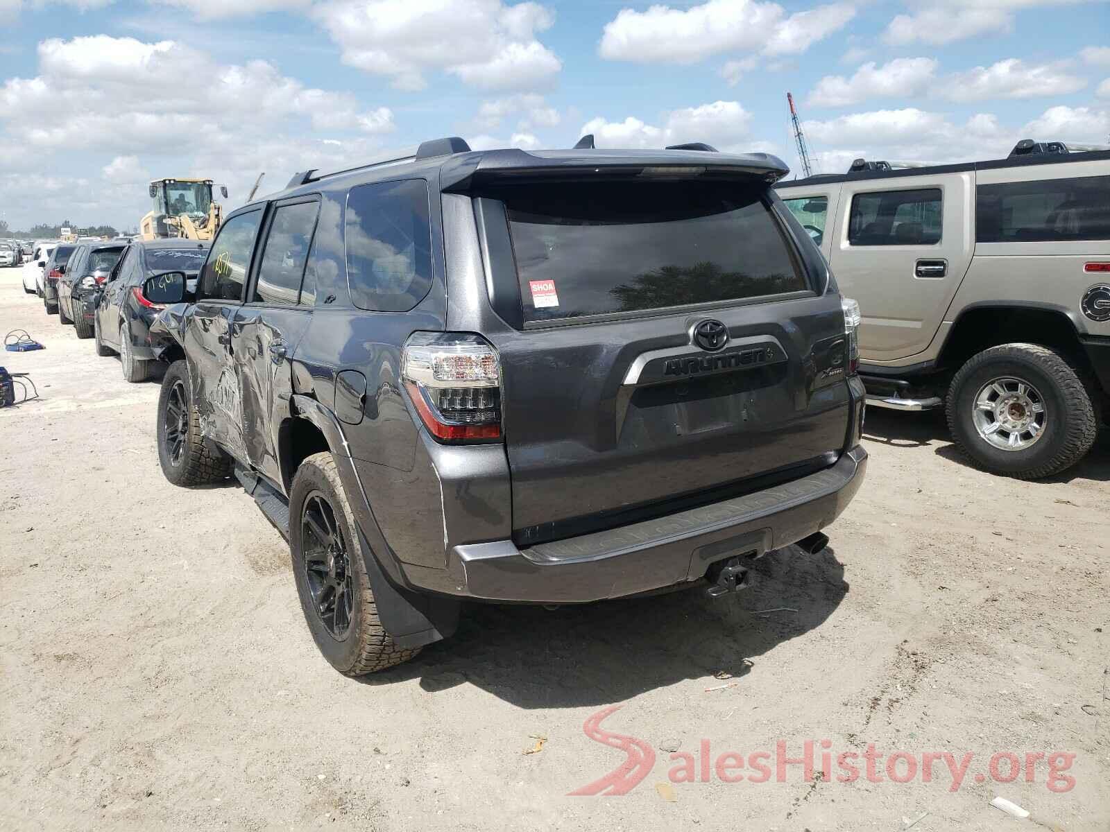 JTEBU5JR4L5825825 2020 TOYOTA 4RUNNER