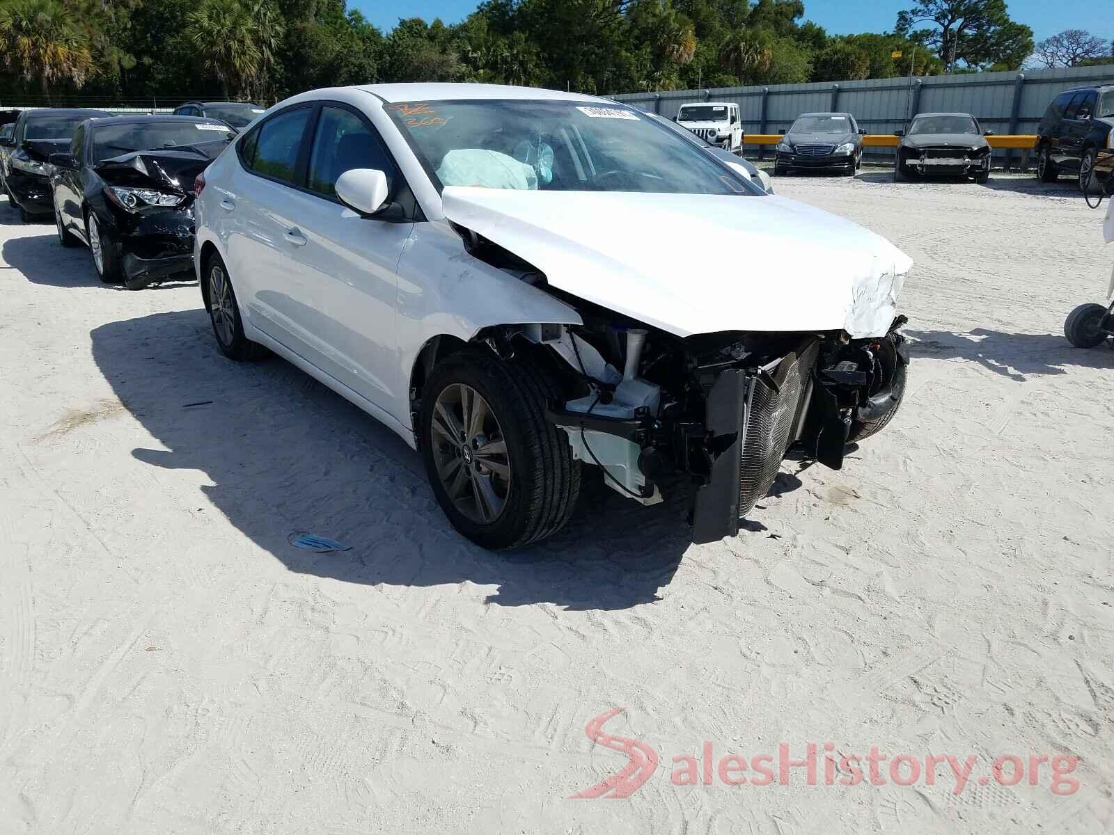 5NPD84LF7JH313097 2018 HYUNDAI ELANTRA