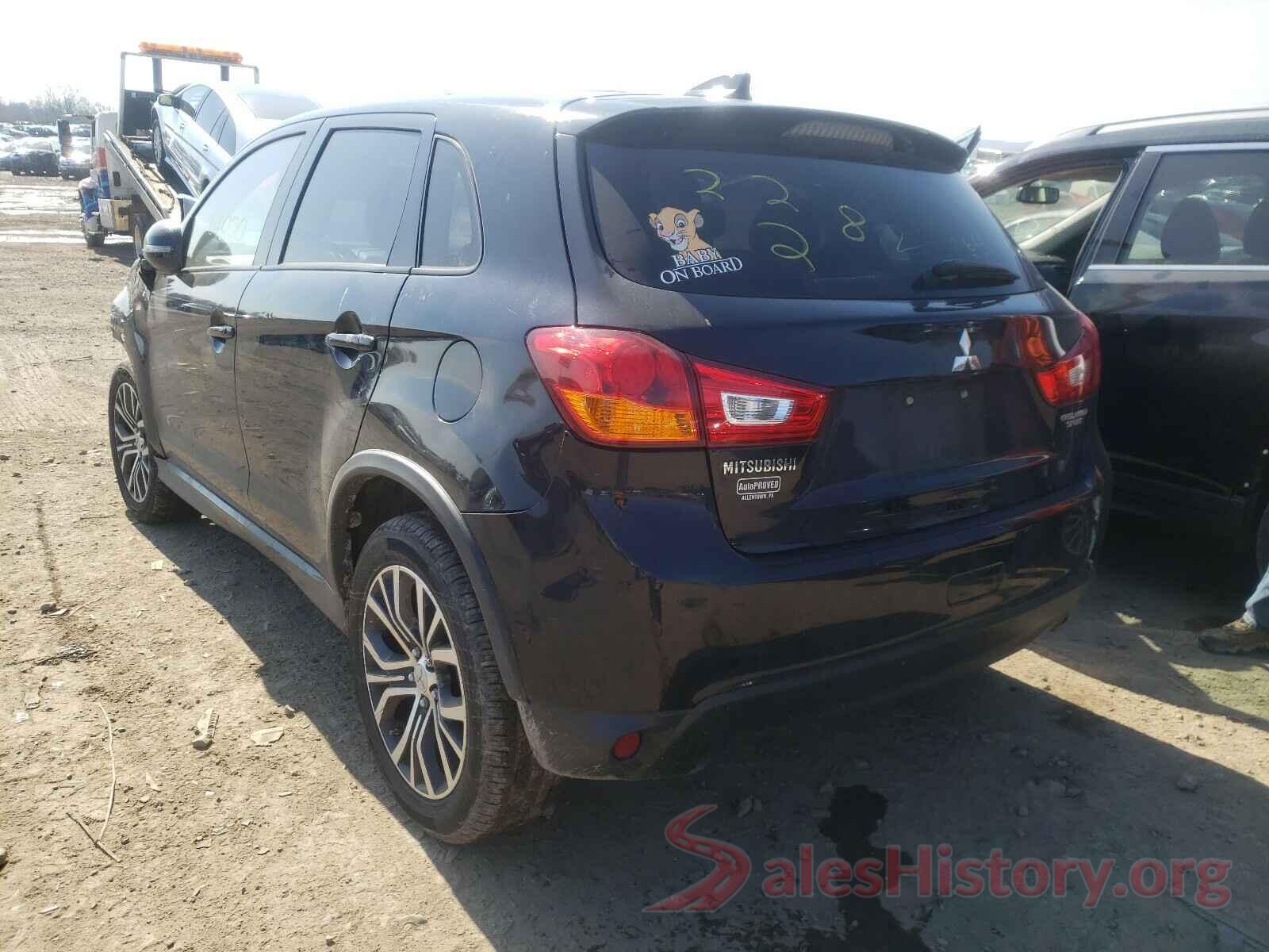 JA4AR3AU9HZ001419 2017 MITSUBISHI OUTLANDER