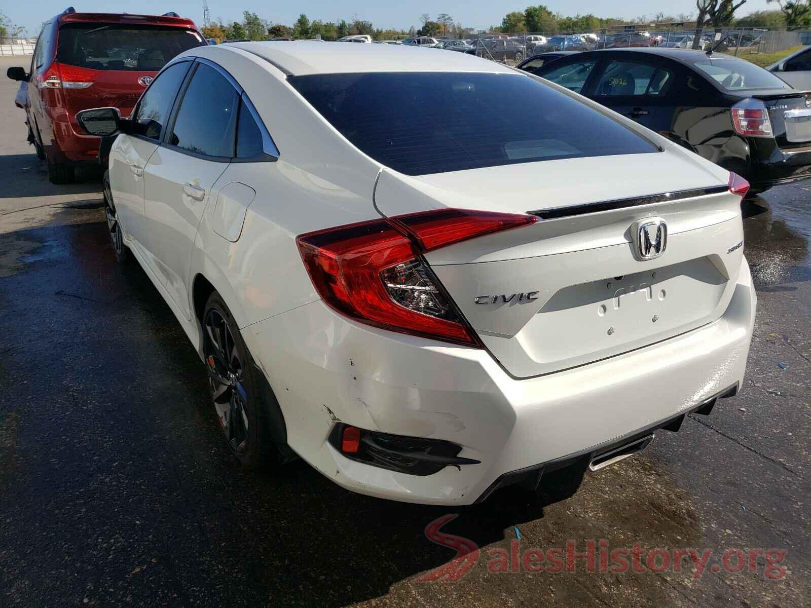 2HGFC2F82KH598070 2019 HONDA CIVIC