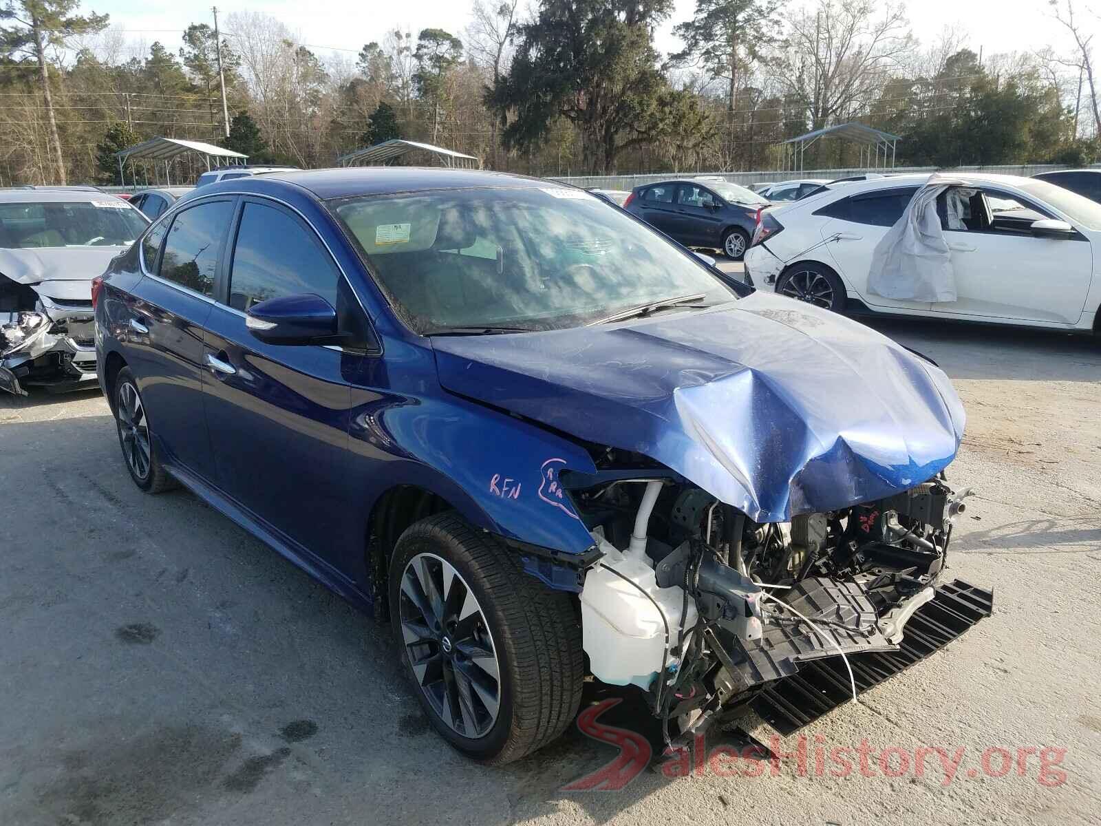 3N1AB7AP3KY338054 2019 NISSAN SENTRA