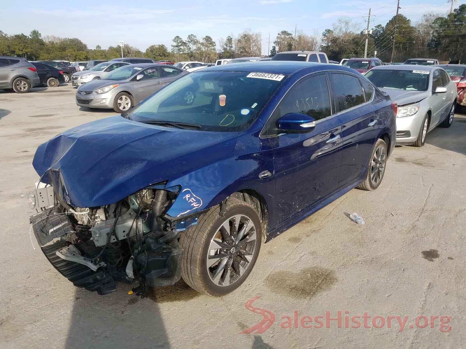 3N1AB7AP3KY338054 2019 NISSAN SENTRA