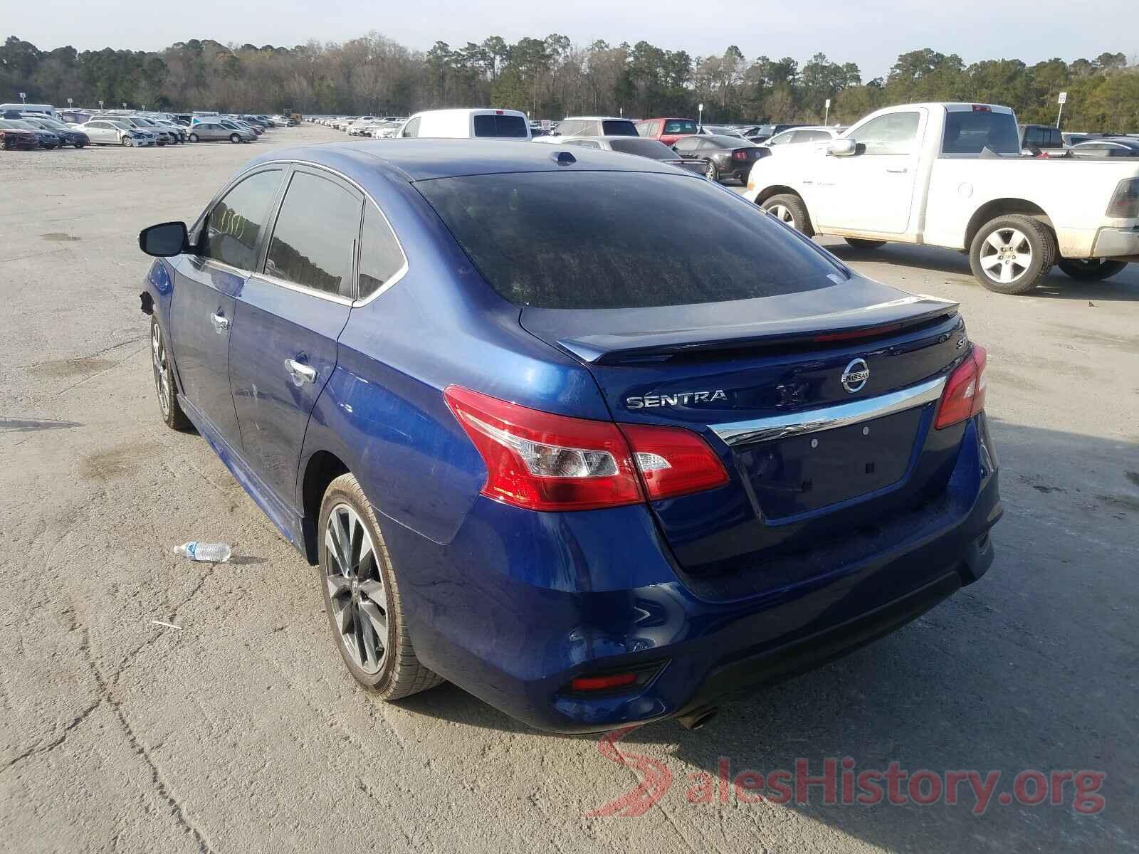 3N1AB7AP3KY338054 2019 NISSAN SENTRA