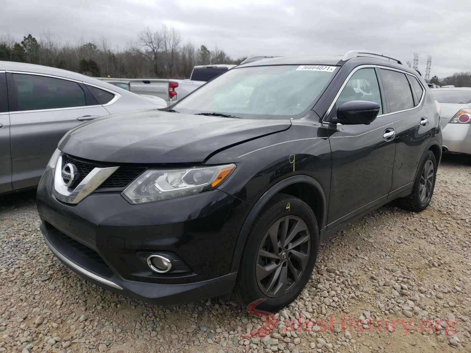 5N1AT2MT6GC780022 2016 NISSAN ROGUE