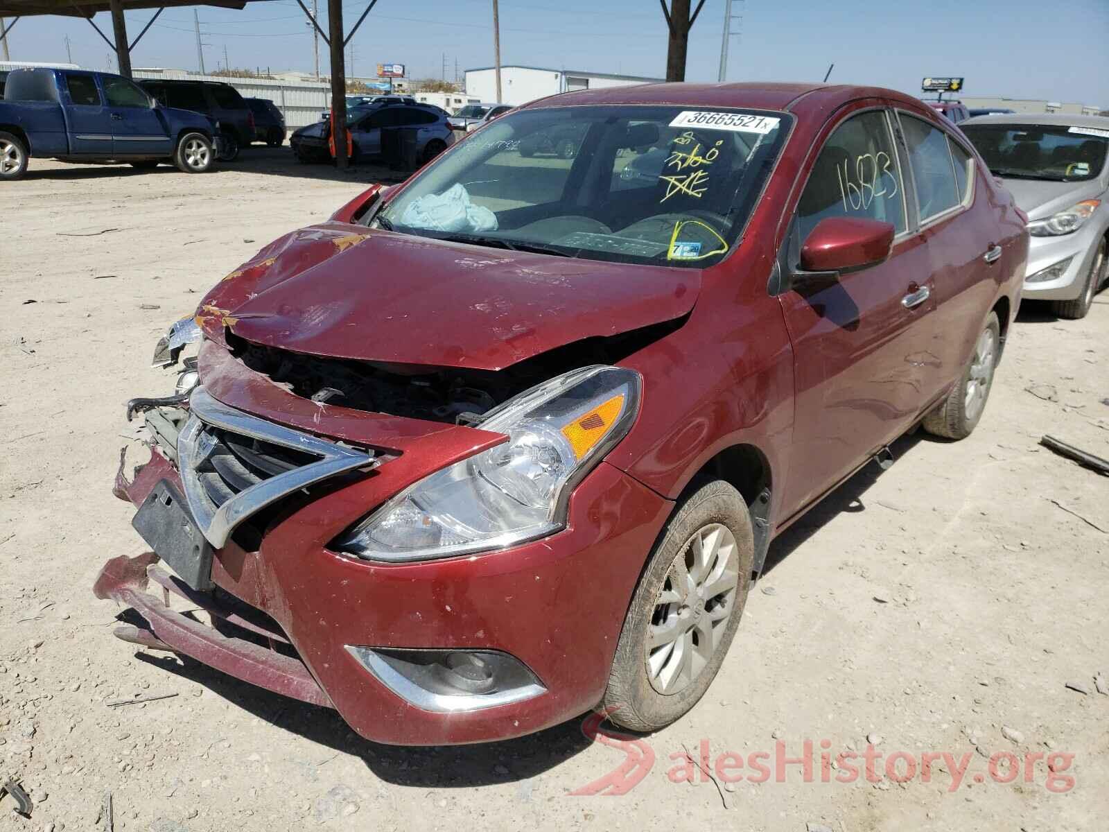 3N1CN7AP6KL814794 2019 NISSAN VERSA