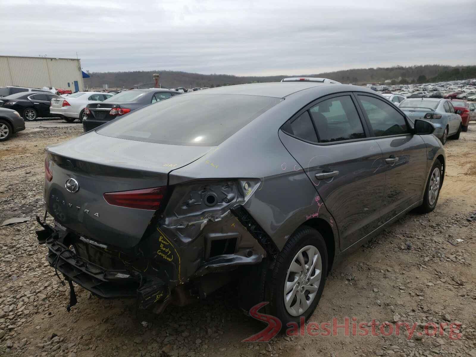 5NPD74LF1KH438598 2019 HYUNDAI ELANTRA