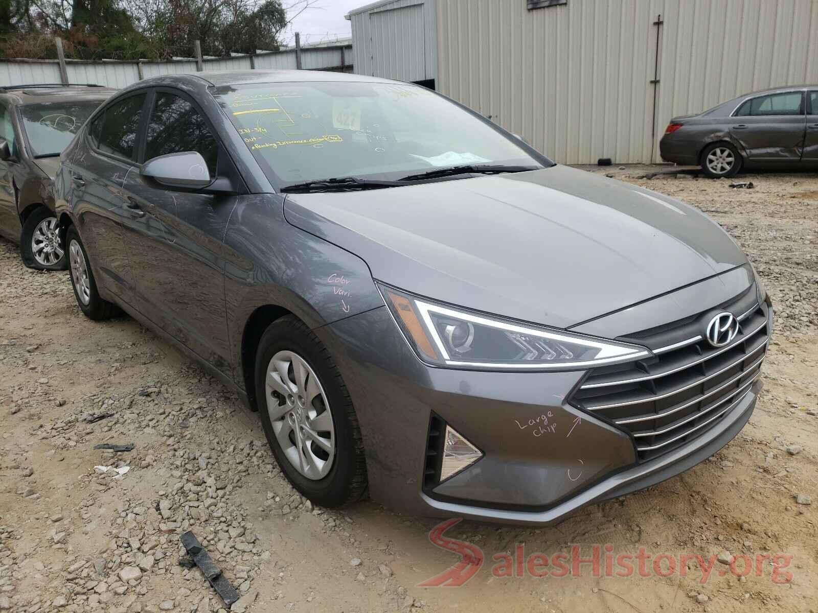 5NPD74LF1KH438598 2019 HYUNDAI ELANTRA