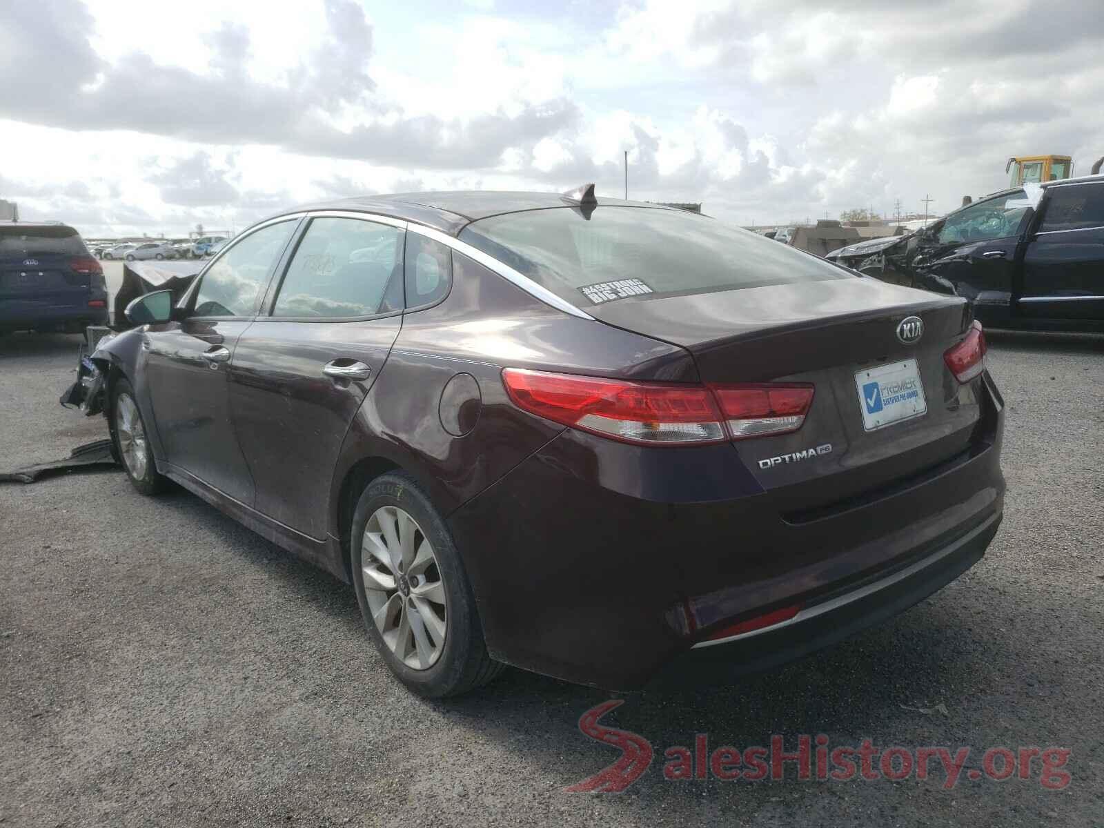 5XXGU4L35GG018356 2016 KIA OPTIMA