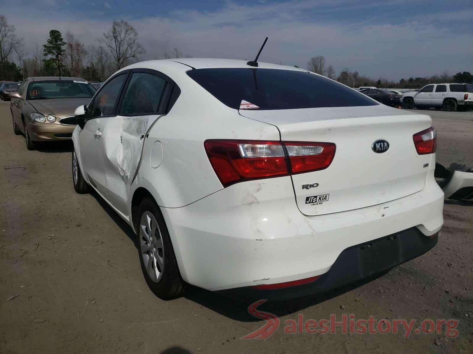 KNADM4A36H6120803 2017 KIA RIO