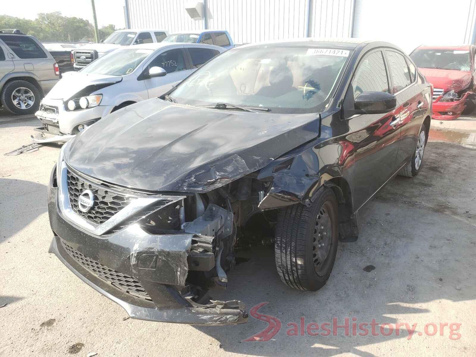 3N1AB7AP1HY393465 2017 NISSAN SENTRA